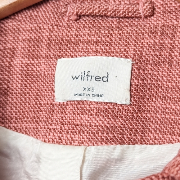 ARITZIA WILFRED Little Cropped Jacket Tweed XXS Aritzia - Picture 5 of 8